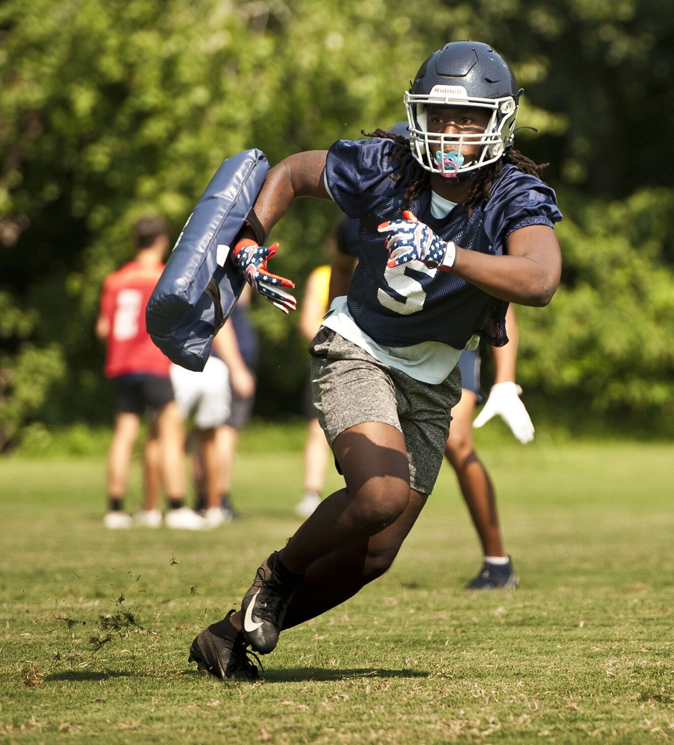 East Forsyth football first day